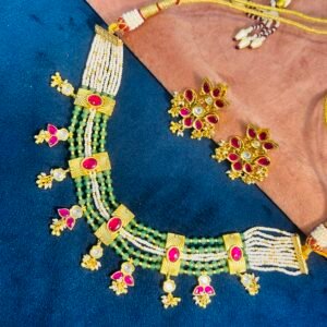 Moti Choker Necklace Set CN 1-14