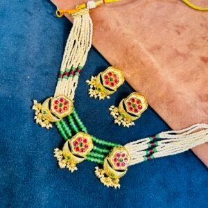 Moti Choker Necklace Set CN 1-15