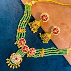 Moti Choker Necklace Set CN 1-21