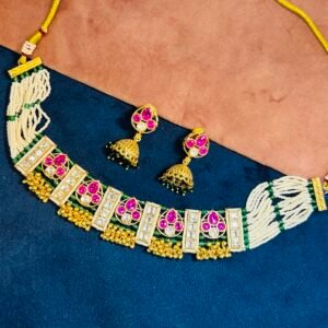 Moti Choker Necklace Set CN 1-6