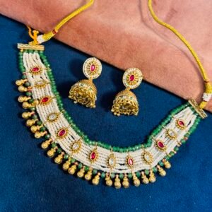 Moti Choker Necklace Set CN 1-7