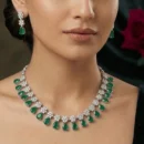 AD Designer Necklace Set 44 - Green