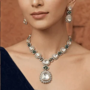 Moissanite Designer Necklace Set MN1-9