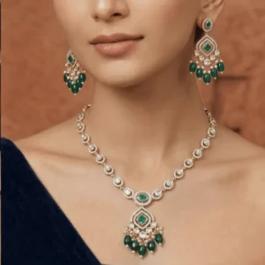 Moissanite Long Necklace MN 1-15