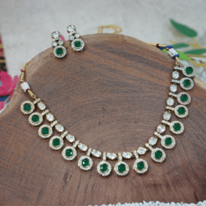 Moissanite Designer Necklace Set MN 1-15