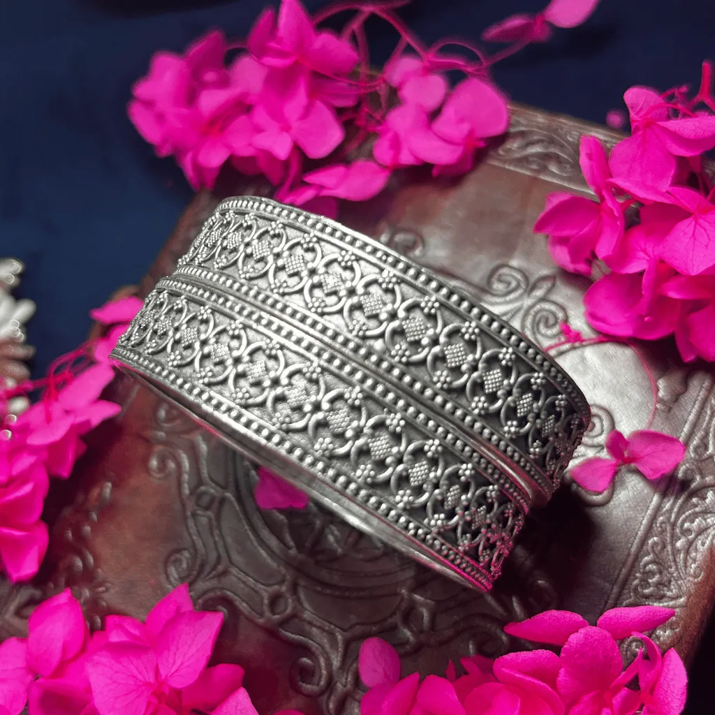 Garman Silver Bangel 12