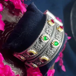 Garman Silver Bangel 13