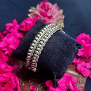 Garman Silver Bangel 14