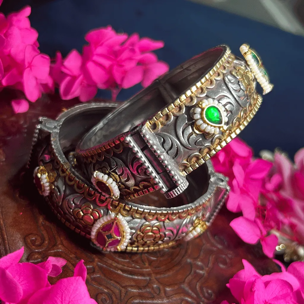 Garman Silver Bangel 18 - Image 3