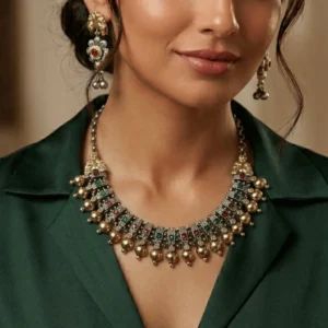 German Silver Designer Necklace Set 12