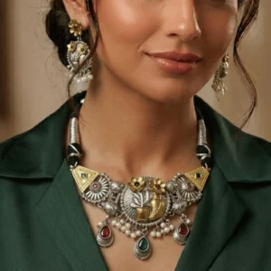 German Silver Designer Necklace Set 13