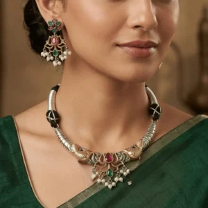 German Silver Designer Necklace Set 15