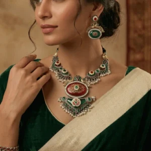 German Silver Designer Necklace Set 3