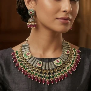 German Silver Designer Necklace Set 5