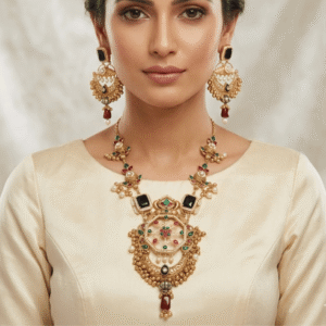 The Tara Hexagonal Gold Tone Haar