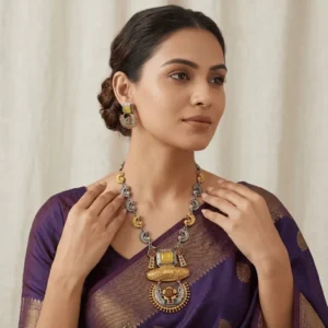 The Ira Citrine Mayura Set
