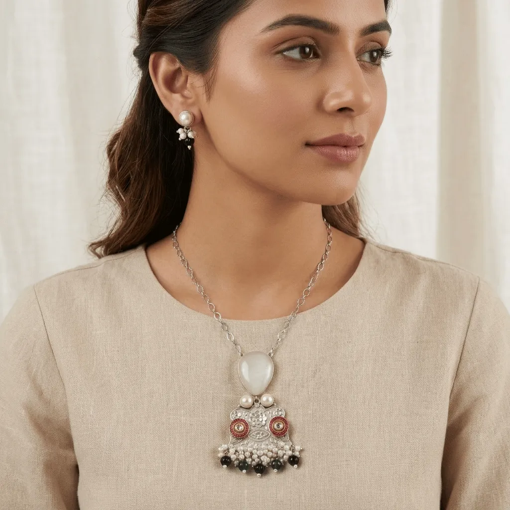 The Chhavi Moonstone Heritage Set