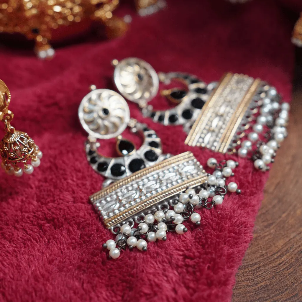 The Tara Onyx-Crescent Statement Drops - Image 3