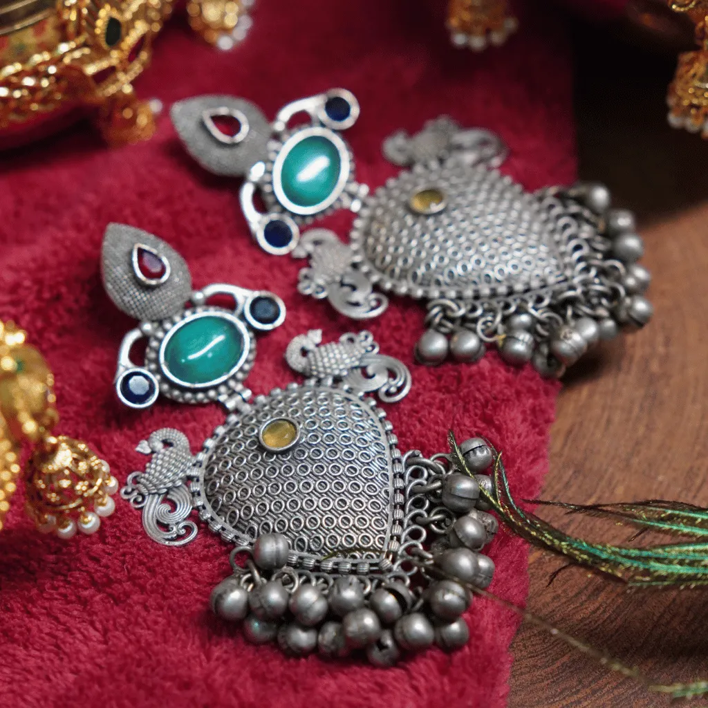 The Mayuri Rawa-Work Heritage Drops - Image 3