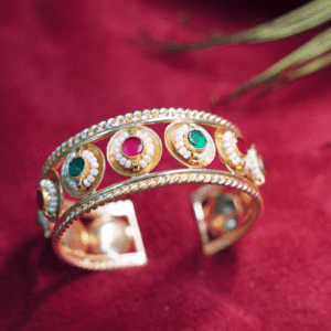 The Charvi Navratna Openwork Cuff