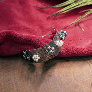 The Reva Textured Panel Cuff