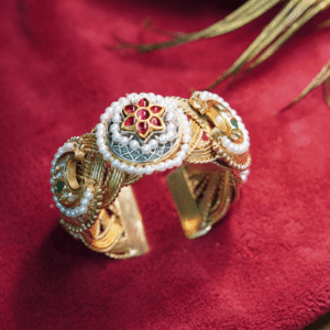 The Eshwari Braided Rosetta Cuff