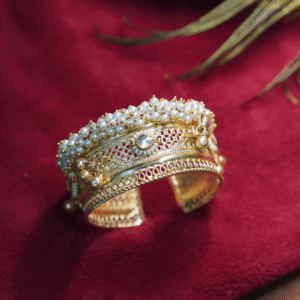 The Manjari Filigree Heritage Cuff