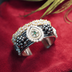 The Yamini Kundan Teardrop Cuff