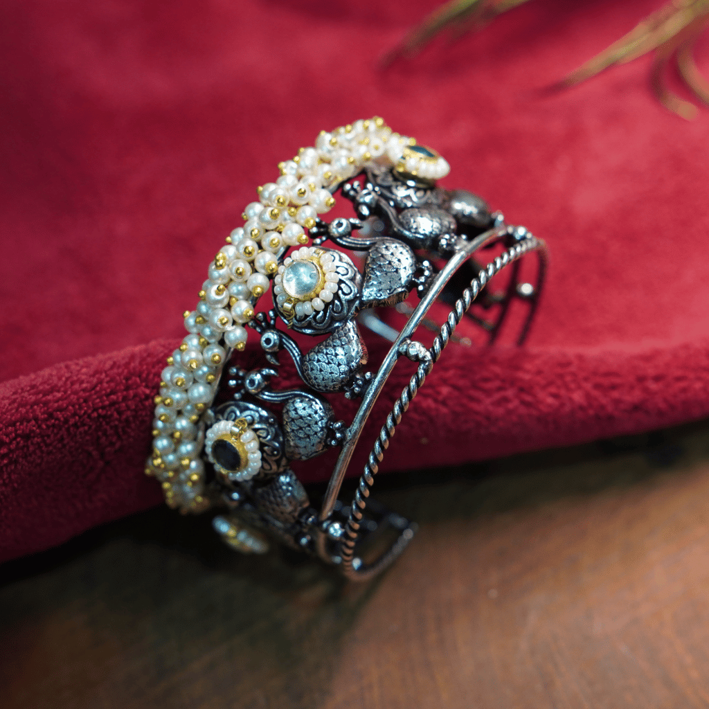 The Mayura Heritage Procession Cuff - Image 2